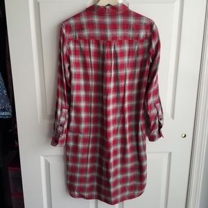 Madewell Dresses - Madewell Red Flannel Daywalk Shirt Dress Size XS Madewell Dresses - Madewell Red Flannel Daywalk Shirt Dress Size XS